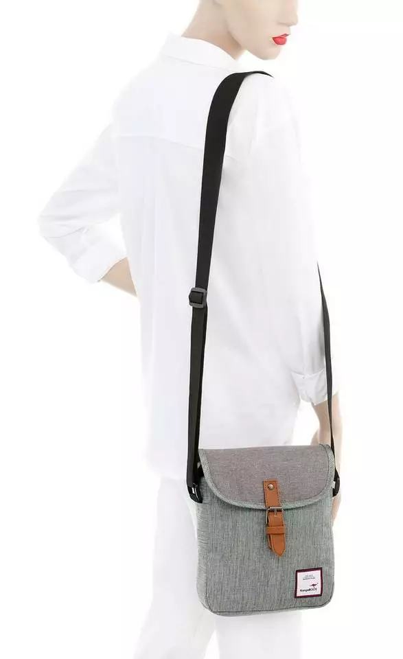 KangaROOS Umhängetasche »Creek«, in schickem Design Grau, Blau, Dunkelblau, Sand 2 KangaROOS Umhängetasche »Creek«, in schickem Design Grau, Blau, Dunkelblau, Sand – Bild 2