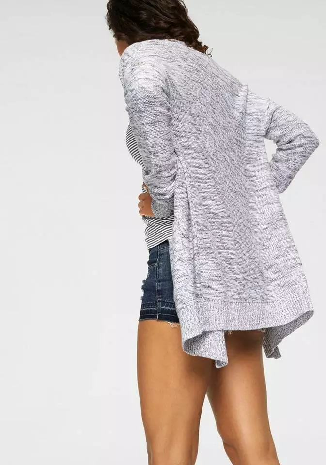 KangaROOS Strickjacke in meliertes Obermaterial 2 KangaROOS Strickjacke in meliertes Obermaterial – Bild 2