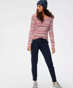 KangaROOS Rundhalspullover im bunt gemusterten Jaquard-Feinstrick Rosa-bunt, Hellgrau-meliert-bunt, Wollweiß-grau-bunt, Schwarz-rot-bunt 15 KangaROOS Rundhalspullover im bunt gemusterten Jaquard-Feinstrick Rosa-bunt, Hellgrau-meliert-bunt, Wollweiß-grau-bunt, Schwarz-rot-bunt -KangaROOS Verkaufsladen 29745576