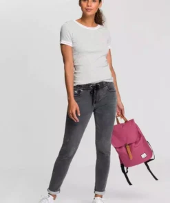 KangaROOS T-Shirt mit modischen Rippenbünchen Schwarz, Blau, Hellgrau-meliert -KangaROOS Verkaufsladen 2b021fe9 fd8f 5309 b6bf 80c6873055bd