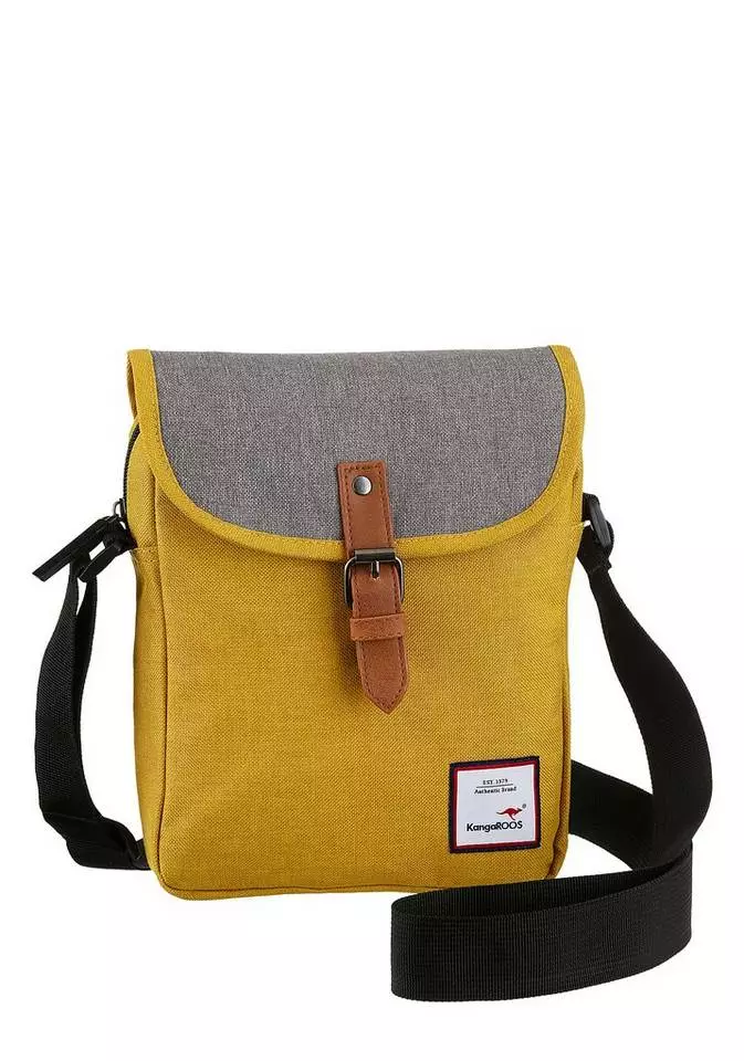 KangaROOS Umhängetasche »Creek«, in schickem Design Grau, Blau, Dunkelblau, Sand 11 KangaROOS Umhängetasche »Creek«, in schickem Design Grau, Blau, Dunkelblau, Sand – Bild 11