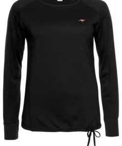 KangaROOS Langarmshirt Große Größen Schwarz, Petrol -KangaROOS Verkaufsladen 30250131
