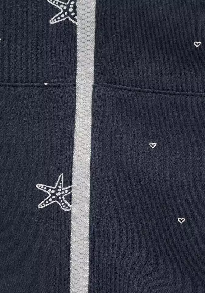 KangaROOS Sweatjacke mit maritimem Seestern Alloverprint 6 KangaROOS Sweatjacke mit maritimem Seestern Alloverprint – Bild 6