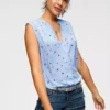 KangaROOS Druckbluse mit sommerlichem Muster