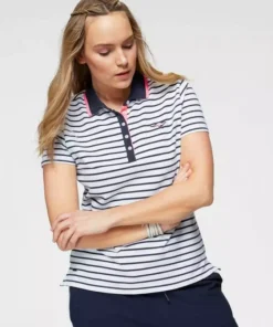 KangaROOS Poloshirt im modischem Streifen-Look mit kontrastfarbenen Details -KangaROOS Verkaufsladen 31119775