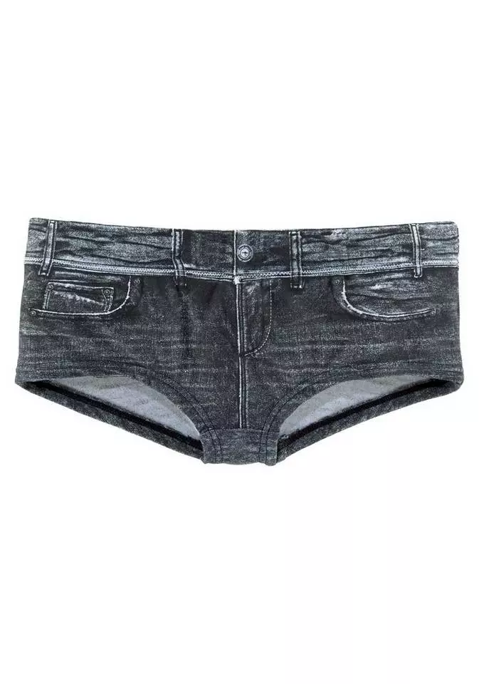 KangaROOS Bikini-Hotpants, in Jeans-Optik Pink, Jeansblau, Schwarz 1 KangaROOS Bikini-Hotpants, in Jeans-Optik Pink, Jeansblau, Schwarz
