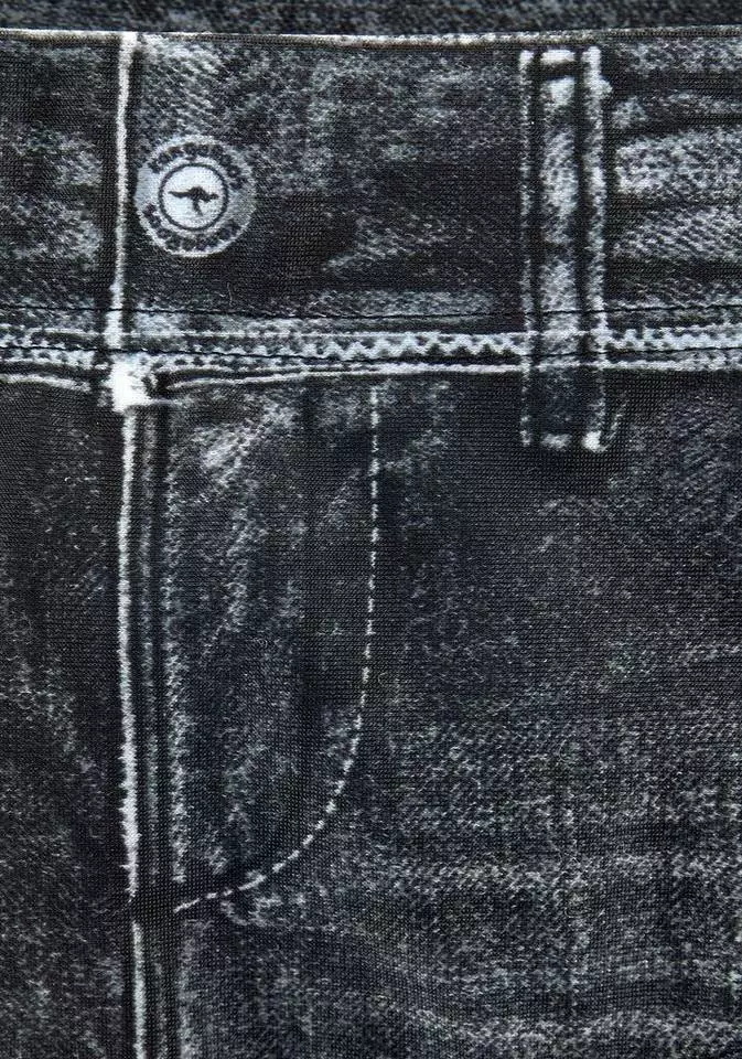 KangaROOS Bikini-Hotpants, in Jeans-Optik Pink, Jeansblau, Schwarz 2 KangaROOS Bikini-Hotpants, in Jeans-Optik Pink, Jeansblau, Schwarz – Bild 2