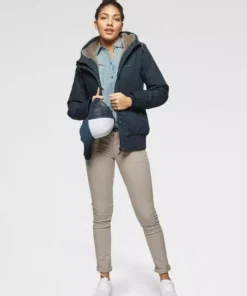 KangaROOS Chinohose (Set, 2-tlg., mit Gürtel) in schmaler Form, mit Kordel zu binden Beige, Schwarz, Wei&szlig;, Marine -KangaROOS Verkaufsladen 31898784