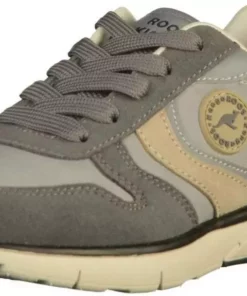 KangaROOS »Leder/Textil« Sneaker Steel grey#ft5_slash#Vapor grey (2009), Navy#ft5_slash#Dk navy (4208), Fiery red#ft5_slash#Creme white (6139)