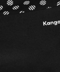 KangaROOS Sweatkleid mit Print im Schulter- und Ärmelbereich Marine-wei&szlig;-gemustert, Schwarz-wei&szlig;-gemustert -KangaROOS Verkaufsladen 32306785