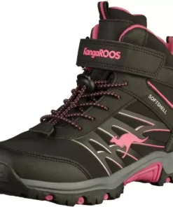 KangaROOS »Lederimitat/Textil« Schnürstiefelette