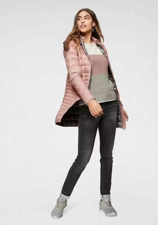 KangaROOS Rundhalspullover aus Loop-Garn im besonderen Blockstreifen 9 KangaROOS Rundhalspullover aus Loop-Garn im besonderen Blockstreifen – Bild 9