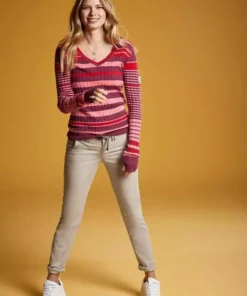 KangaROOS Chinohose (Set, 2-tlg., mit Gürtel) in schmaler Form, mit Kordel zu binden Beige, Schwarz, Wei&szlig;, Marine -KangaROOS Verkaufsladen 32580939