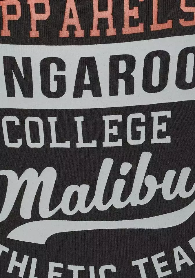 KangaROOS Longsleeve mit großem Label-Print vorne Schwarz-hellgrau-meliert, Hellgrau-meliert-rosa, Marine-weiß 6 KangaROOS Longsleeve mit großem Label-Print vorne Schwarz-hellgrau-meliert, Hellgrau-meliert-rosa, Marine-weiß – Bild 6