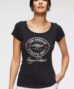 KangaROOS T-Shirt mit großem Retro Label-Druck vorne Weiß, Schwarz, Türkis, Marine 24 KangaROOS T-Shirt mit großem Retro Label-Druck vorne Weiß, Schwarz, Türkis, Marine -KangaROOS Verkaufsladen 33653cd2 fabf 5669 a3d1 258d7e4888b0