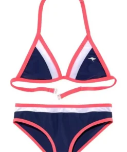 KangaROOS Triangel-Bikini im coolen Colorblocking-Design