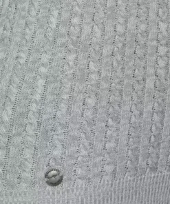 KangaROOS Kapuzenpullover im feinen Zopf-Strick-Design Rosa-wei&szlig;-meliert, Grau-wollwei&szlig;-melange, Dunkelbeige-wollwei&szlig;-melange, Blau-wei&szlig;-meliert -KangaROOS Verkaufsladen 34550e5e 9f60 5d69 a306 442868880802