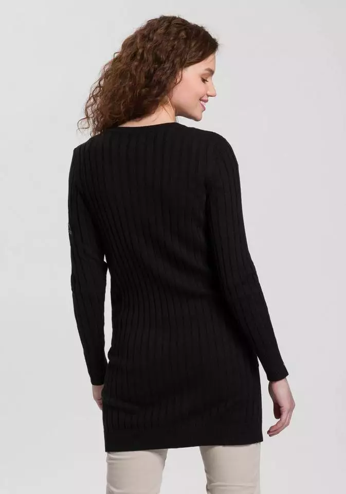 KangaROOS Sweatjacke NEUE KOLLEKTION Schwarz, Sand 2 KangaROOS Sweatjacke NEUE KOLLEKTION Schwarz, Sand – Bild 2