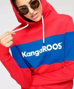 KangaROOS Hoodie mit Markennamen auf der Brust Pink-marine-gestreift, Rot-blau-gestreift 9 KangaROOS Hoodie mit Markennamen auf der Brust Pink-marine-gestreift, Rot-blau-gestreift -KangaROOS Verkaufsladen 35137188