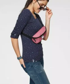 KangaROOS Langarmshirt mit süßem Pünktchen, Vogel und Anker Allover-Print Himbeere-gemustert, Marine-gemustert, Schwarz-gemustert, Wei&szlig;-gemustert -KangaROOS Verkaufsladen 35137756