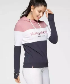 KangaROOS Hoodie mit Markennamen auf der Brust Pink-marine-gestreift, Rot-blau-gestreift 13 KangaROOS Hoodie mit Markennamen auf der Brust Pink-marine-gestreift, Rot-blau-gestreift -KangaROOS Verkaufsladen 35138021