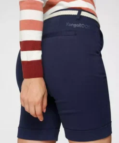 KangaROOS Bermudas (Set, mit abnehmbarem Gürtel) mit passendem Gürtel Wei&szlig;, Khaki, Marine -KangaROOS Verkaufsladen 35138351