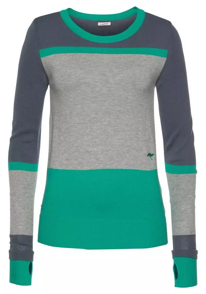 KangaROOS Strickpullover in farbenfroher Streifen-Optik 5 KangaROOS Strickpullover in farbenfroher Streifen-Optik – Bild 5