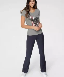 KangaROOS T-Shirt mit großem Flaggen-Front-Print -KangaROOS Verkaufsladen 35220715