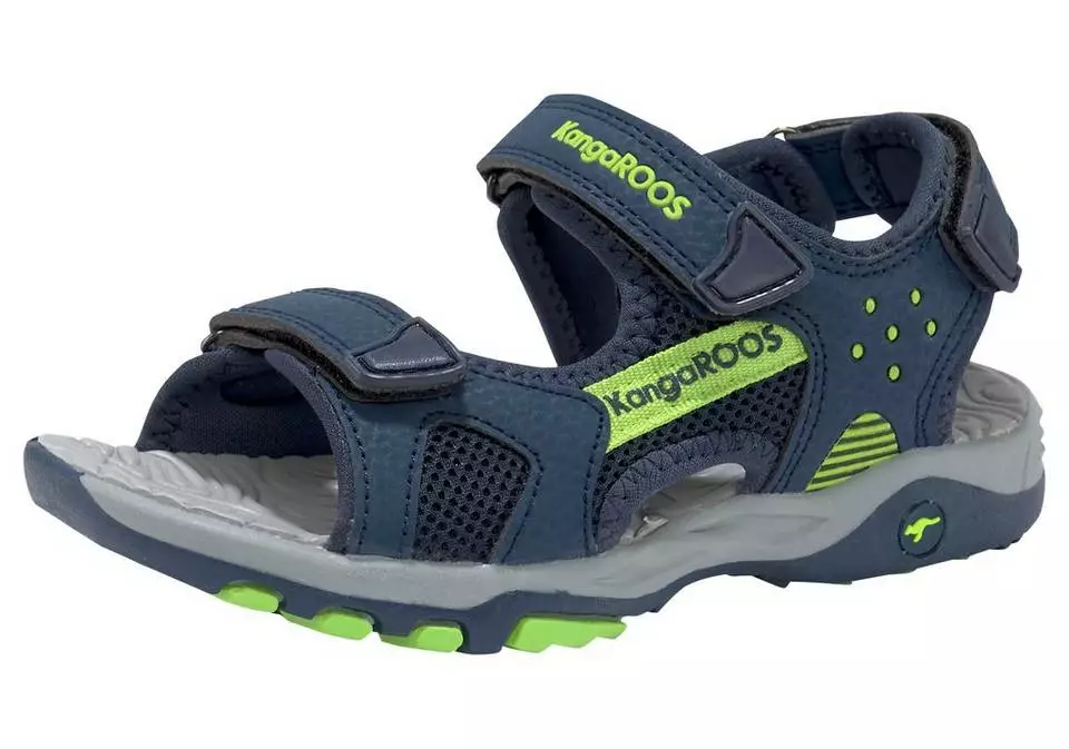 KangaROOS »K-Celtic« Sandale Grau-rot, Dunkelblau-lime 8 KangaROOS »K-Celtic« Sandale Grau-rot, Dunkelblau-lime – Bild 8