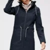 KangaROOS Softshelljacke mit versteckt, verstaubarer Kapuze Schwarz, Rosa, Marine, Graublau