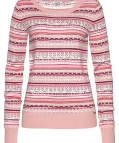 KangaROOS Rundhalspullover im bunt gemusterten Jaquard-Feinstrick Rosa-bunt, Hellgrau-meliert-bunt, Wollweiß-grau-bunt, Schwarz-rot-bunt 16 KangaROOS Rundhalspullover im bunt gemusterten Jaquard-Feinstrick Rosa-bunt, Hellgrau-meliert-bunt, Wollweiß-grau-bunt, Schwarz-rot-bunt -KangaROOS Verkaufsladen 35886196