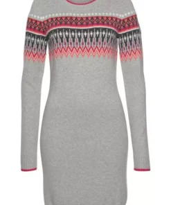 KangaROOS Strickkleid im Fair-Isle-Norweger-Muster 10 KangaROOS Strickkleid im Fair-Isle-Norweger-Muster -KangaROOS Verkaufsladen 35886402