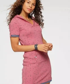 KangaROOS Jerseykleid mit maritimen Anker-Alloverprint Marine, Beere-meliert, Türkis 17 KangaROOS Jerseykleid mit maritimen Anker-Alloverprint Marine, Beere-meliert, Türkis -KangaROOS Verkaufsladen 36263660