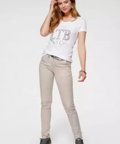 KangaROOS Chinohose (Set, 2-tlg., mit Gürtel) in schmaler Form, mit Kordel zu binden Beige, Schwarz, Wei&szlig;, Marine -KangaROOS Verkaufsladen 36306108