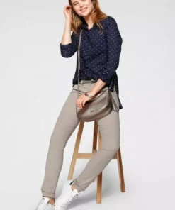 KangaROOS Chinohose (Set, 2-tlg., mit Gürtel) in schmaler Form, mit Kordel zu binden Beige, Schwarz, Wei&szlig;, Marine -KangaROOS Verkaufsladen 36308380