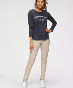 KangaROOS Sweatshirt mit auffälligem Print Himbeere, Marine -KangaROOS Verkaufsladen 36308758 1