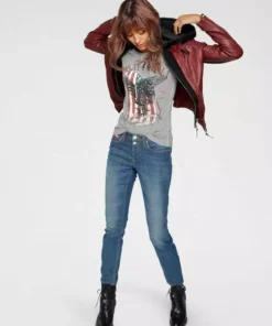 KangaROOS T-Shirt mit großem Flaggen-Front-Print -KangaROOS Verkaufsladen 36942065