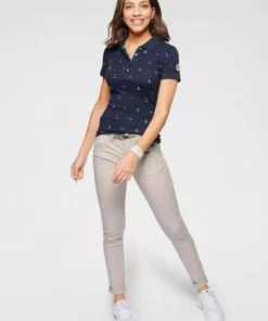 KangaROOS Chinohose (Set, 2-tlg., mit Gürtel) in schmaler Form, mit Kordel zu binden Beige, Schwarz, Wei&szlig;, Marine -KangaROOS Verkaufsladen 37001369