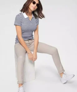 KangaROOS Chinohose (Set, 2-tlg., mit Gürtel) in schmaler Form, mit Kordel zu binden Beige, Schwarz, Wei&szlig;, Marine -KangaROOS Verkaufsladen 37001766