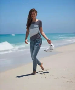 KangaROOS T-Shirt mit Colorblocking-Design Altrosa-grau-wei&szlig;, Schwarz-grau-wei&szlig;, Blau-grau -KangaROOS Verkaufsladen 37327655