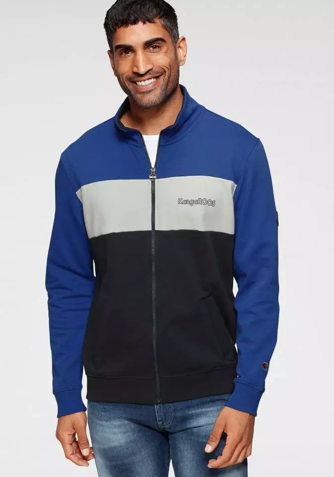 KangaROOS Sweatjacke mit Logoprint 2 KangaROOS Sweatjacke mit Logoprint – Bild 2