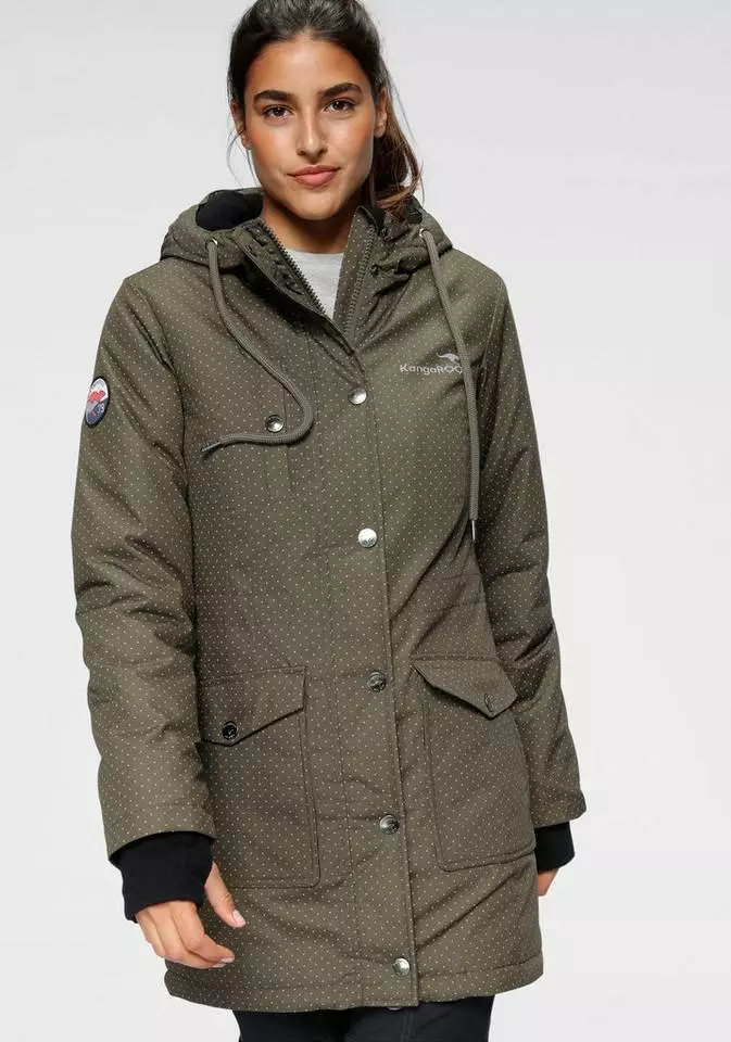 KangaROOS Funktionsparka im modischen Pünktchen-Print Bordeaux-mauve-gepunktet, Marine-weiß-gepunktet, Khaki-grau-gepunktet, Schwarz-weiß-gepunktet 7 KangaROOS Funktionsparka im modischen Pünktchen-Print Bordeaux-mauve-gepunktet, Marine-weiß-gepunktet, Khaki-grau-gepunktet, Schwarz-weiß-gepunktet – Bild 7