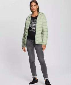 KangaROOS Sweatshirt mit sportlichen Kontrasteinsätzen am Ärmel Schwarz, Marine-bedruckt, Gr&uuml;n -KangaROOS Verkaufsladen 41a63d14 5fda 5214 b1cd 27c0fa77c8ef