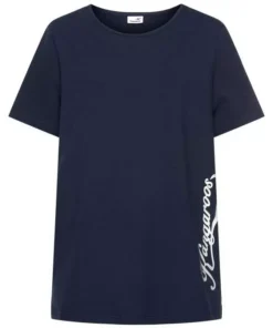 KangaROOS T-Shirt Große Größen Schwarz-weiß, Weinrot, Fuchsia, Marine