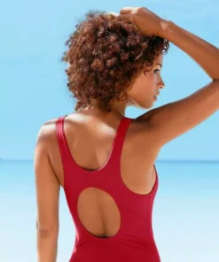 KangaROOS Badeanzug, mit dezentem Logoprint Schwarz, Rot, Royalblau -KangaROOS Verkaufsladen 4908766