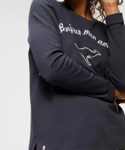 KangaROOS Sweatshirt mit auffälligem Print Himbeere, Marine -KangaROOS Verkaufsladen 4b05dd9c 9130 576a 9974 eb1791804292