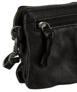 KangaROOS Umhängetasche »Amber«, aus weichem Leder im kleinen Format Ocker-gelb, Cognac, Schwarz -KangaROOS Verkaufsladen 4c013c75 fae2 532f a1c1 c8c5348c64da