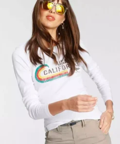 KangaROOS Langarmshirt mit modischem Retro-Druck - NEUE KOLLEKTION -KangaROOS Verkaufsladen 4d889276 10ac 5745 b95d 5d98ef9dedc6