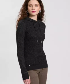 KangaROOS Kapuzenpullover im feinen Zopf-Strick-Design Rosa-wei&szlig;-meliert, Grau-wollwei&szlig;-melange, Dunkelbeige-wollwei&szlig;-melange, Blau-wei&szlig;-meliert -KangaROOS Verkaufsladen 4f4d6bbe b48d 5e76 9d80 65efed96c5f0