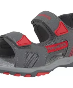 KangaROOS »K-Celtic« Sandale Grau-rot, Dunkelblau-lime